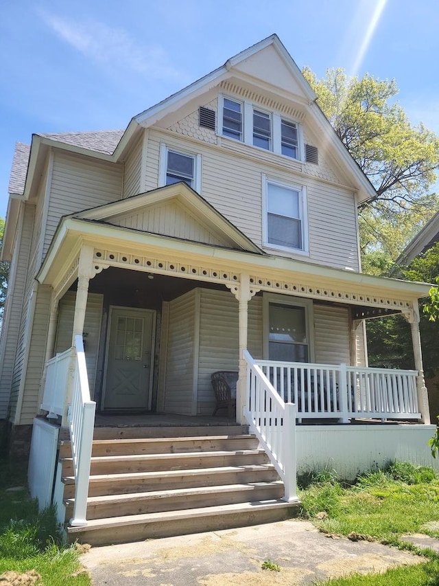 172 N Greenwood Ave, Kankakee, IL 60901 - view of front of home featuring covered porch