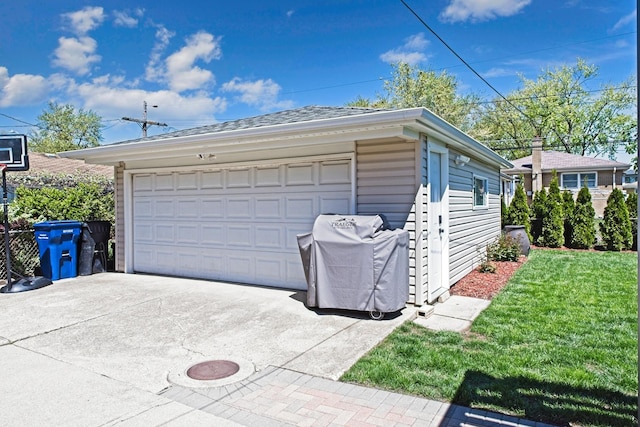 4937 N Opal Ave, Norridge, IL 60706 - view of detached garage