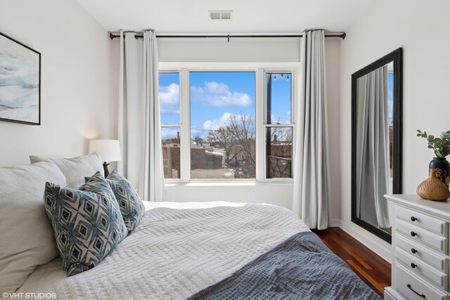 1907 W Chicago Ave Unit 3, Chicago, IL 60622 - bedroom featuring dark wood-style floors
