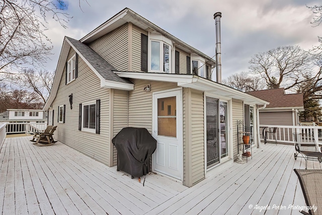 41551 N Lotus Ave, Antioch, IL 60002 - deck featuring a grill