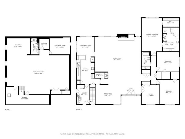 3726 Pebble Beach Rd, Northbrook, IL 60062 - floor plan / room layout