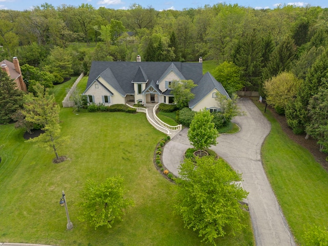 1161 Gavin Ct, Lake Forest, IL 60045 - view of subject property with a forest