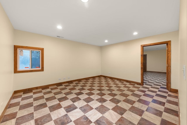 1161 Gavin Ct, Lake Forest, IL 60045 - spare room with baseboards and recessed lighting