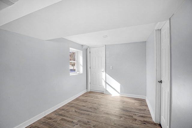 16779 92nd Ave, Orland Hills, IL 60487 - unfurnished room with baseboards and wood finished floors