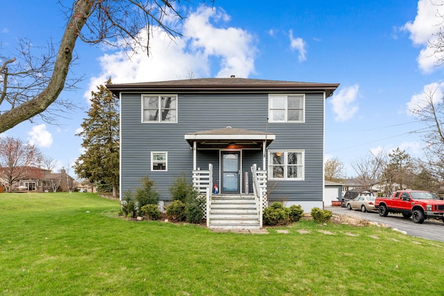 16040 Lockwood Ave, Oak Forest, IL 60452 - view of front facade featuring a front yard and a garage