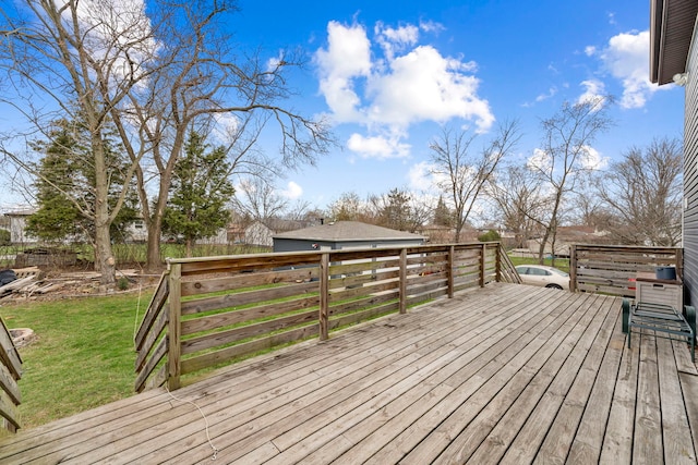 16040 Lockwood Ave, Oak Forest, IL 60452 - deck featuring a yard