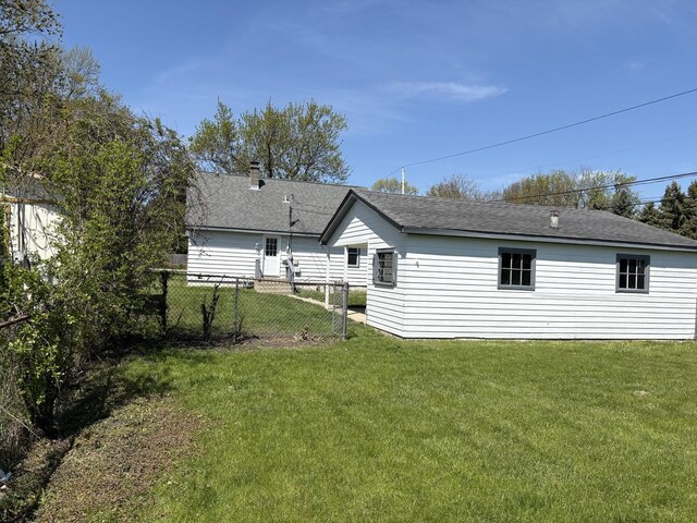 37863 N Harper Rd, Beach Park, IL 60087 - rear view of house featuring roof with shingles