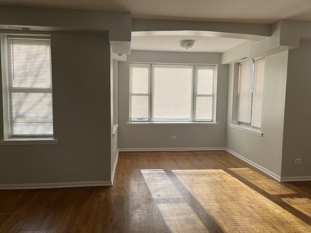 3118 W Douglas Blvd, Chicago, IL 60623 - empty room with wood finished floors and baseboards