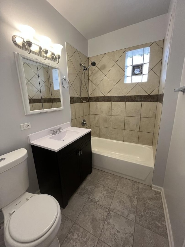 3118 W Douglas Blvd, Chicago, IL 60623 - bathroom with toilet,  shower combination, and vanity
