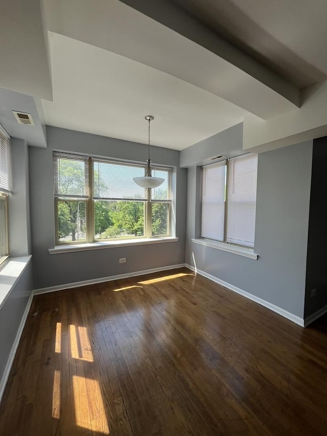 3118 W Douglas Blvd, Chicago, IL 60623 - unfurnished dining area with hardwood / wood-style floors and baseboards