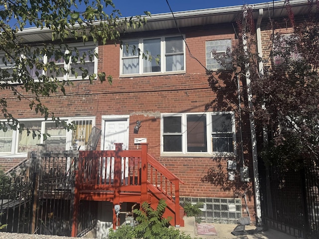 75 E 37th Pl, Chicago, IL 60653 - rear view of property with brick siding