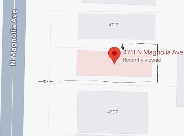 map / location of property area