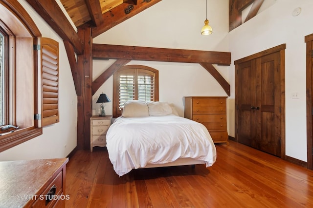 236 Steeplechase Rd, Barrington Hills, IL 60010 - bedroom with hardwood / wood-style flooring