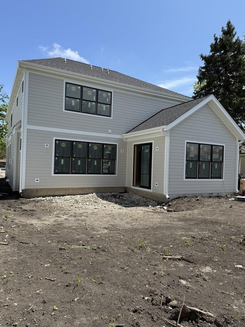 view of back of property