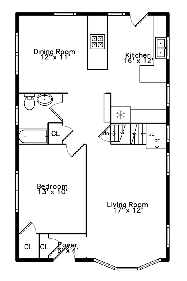 5236 N Mobile Ave, Chicago, IL 60630 - room layout