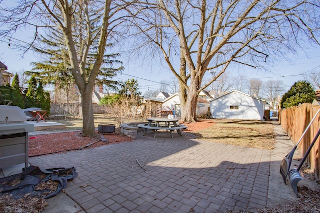5236 N Mobile Ave, Chicago, IL 60630 - view of patio / terrace featuring fence