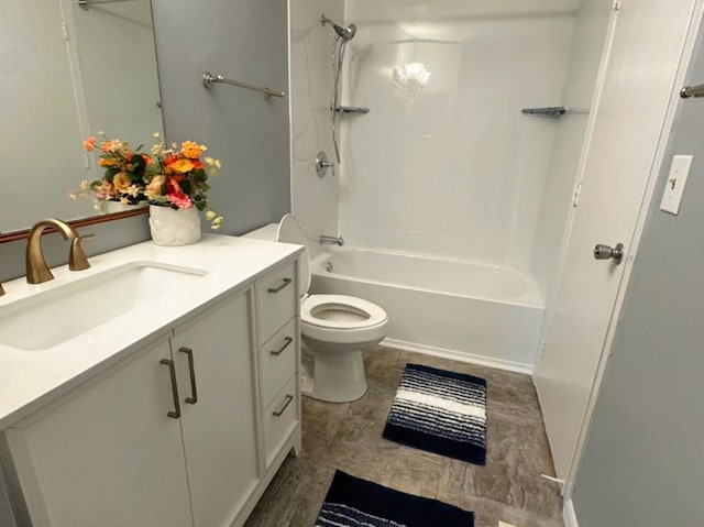 620 Teton Cir, Carol Stream, IL 60188 - full bath with vanity, bathtub / shower combination, and toilet