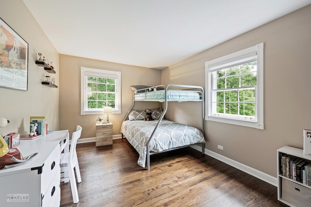7500 US Highway 34, Oswego, IL 60543 - bedroom featuring wood finished floors and baseboards