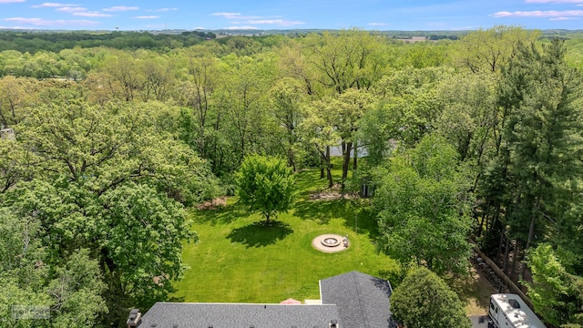 7500 US Highway 34, Oswego, IL 60543 - drone / aerial view of a heavily wooded area
