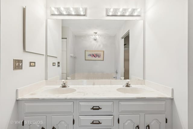 10428 Morningside Ct, Orland Park, IL 60462 - bathroom with double vanity