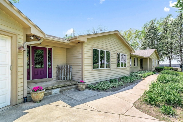 45W251 Ic Trl, Maple Park, IL 60151 - property entrance with roof with shingles