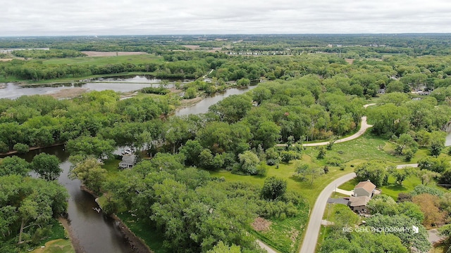 2810 Brentwood Ln, Mchenry, IL 60050 - bird's eye view of a nearby body of water