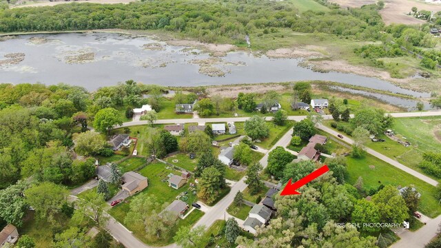 2810 Brentwood Ln, Mchenry, IL 60050 - bird's eye view of a nearby body of water and a forest