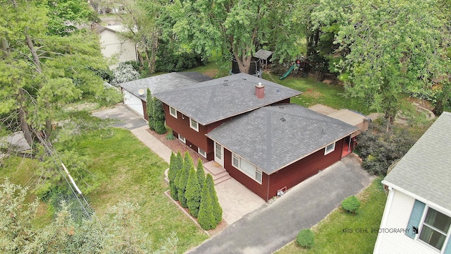 2810 Brentwood Ln, Mchenry, IL 60050 - aerial view of property and surrounding area
