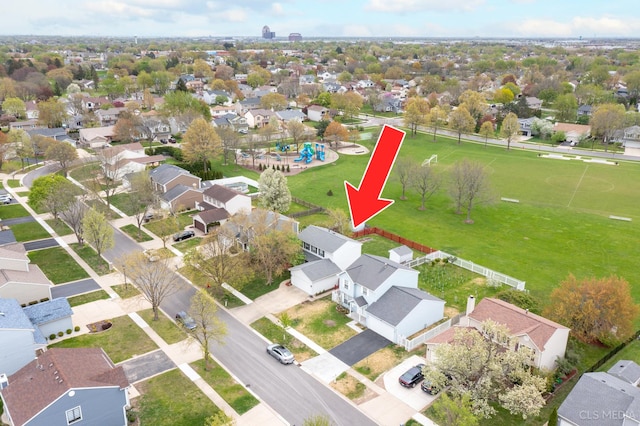 658 Cutter Ln, Elk Grove Village, IL 60007 - view of property location with nearby suburban area