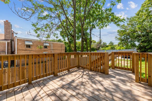 6748 S Wabash Ave, Chicago, IL 60637 - view of wooden terrace
