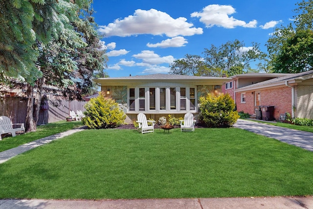 9405 Morgan Ave, Evanston, IL 60203 - view of front of property featuring brick siding and driveway