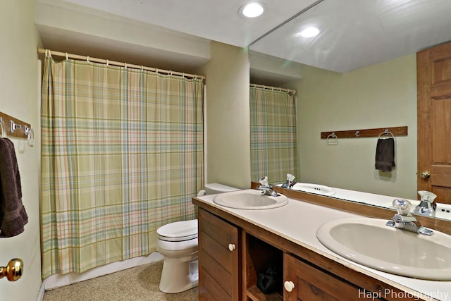 22665 W Depot St, Antioch, IL 60002 - bathroom with toilet and double vanity