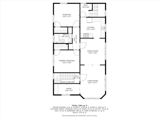 711 Mason Ave, Joliet, IL 60435 - view of property floor plan