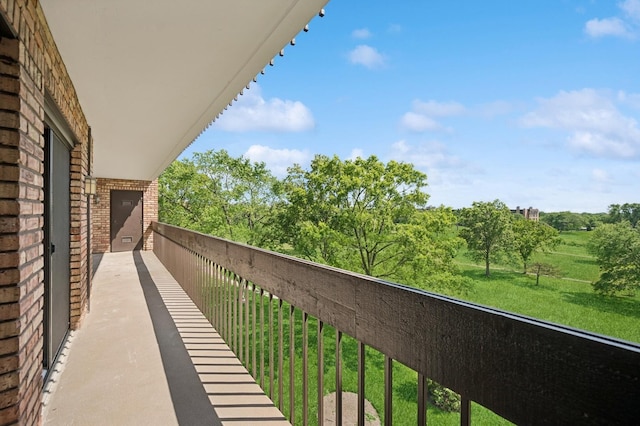 3851 Mission Hills Rd Unit 409, Northbrook, IL 60062 - view of balcony