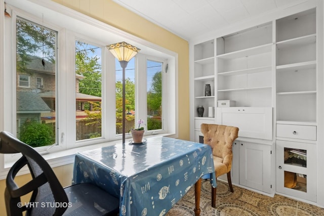 7223 Jackson Blvd, Forest Park, IL 60130 - dining area featuring built in features