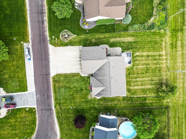 421 Sunset Dr, Colfax, IL 61728 - bird's eye view