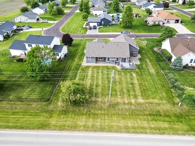 421 Sunset Dr, Colfax, IL 61728 - aerial view of residential area