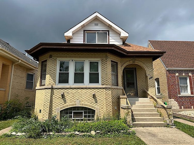 3010 N Nottingham Ave, Chicago, IL 60634 - view of front of home with brick siding