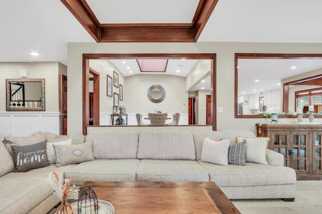 2407 N Villa Ln, Mchenry, IL 60051 - living area with recessed lighting