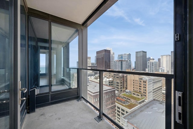 60 E Monroe St Unit 3007, Chicago, IL 60603 - balcony with a skyline view