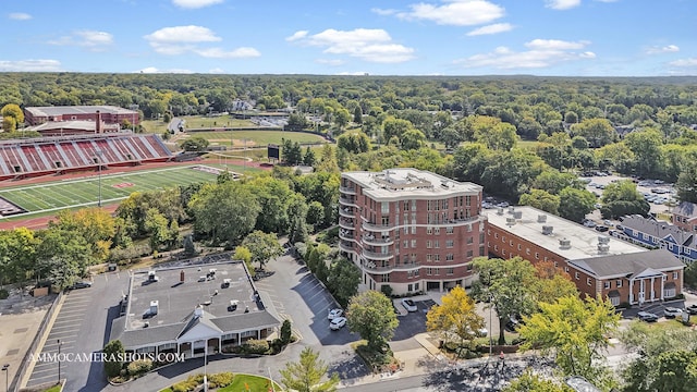 520 S Washington St Unit 201, Naperville, IL 60540 - aerial view of a heavily wooded area