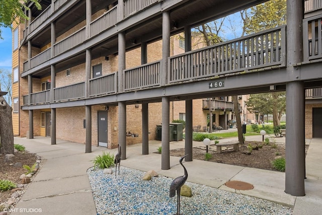 view of property