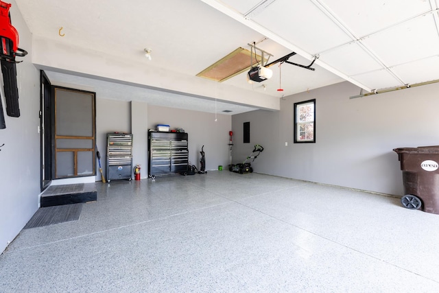 502 Deerpath St, Tolono, IL 61880 - garage with a garage door opener