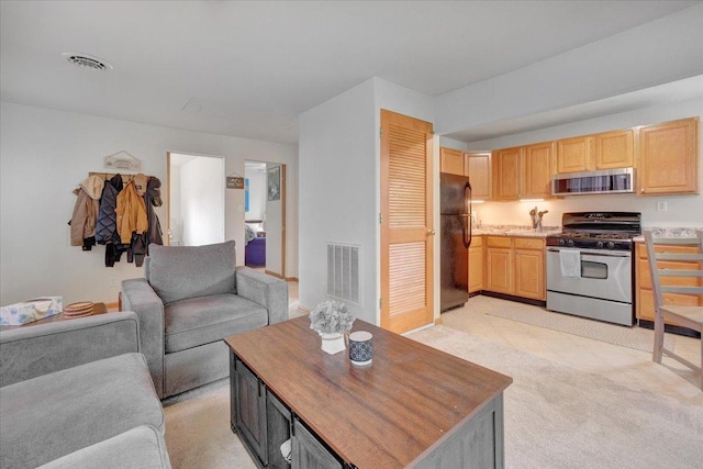 view of living area