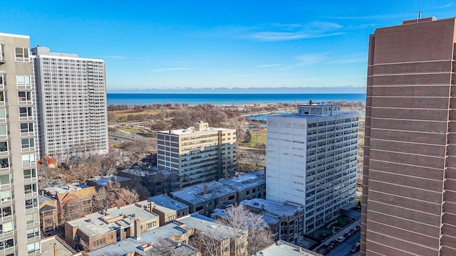 720 W Gordon Ter Unit 4A, Chicago, IL 60613 - view of city with a nearby body of water