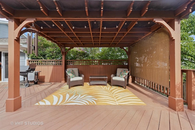 3 Starwood Ct, Bolingbrook, IL 60490 - deck with an outdoor hangout area