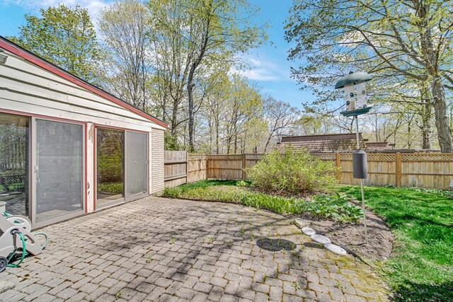 32381 N Forest Dr, Grayslake, IL 60030 - view of patio / terrace with a fenced backyard