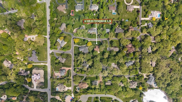 6 Old Timber Ln, Palos Park, IL 60464 - aerial overview of property's location