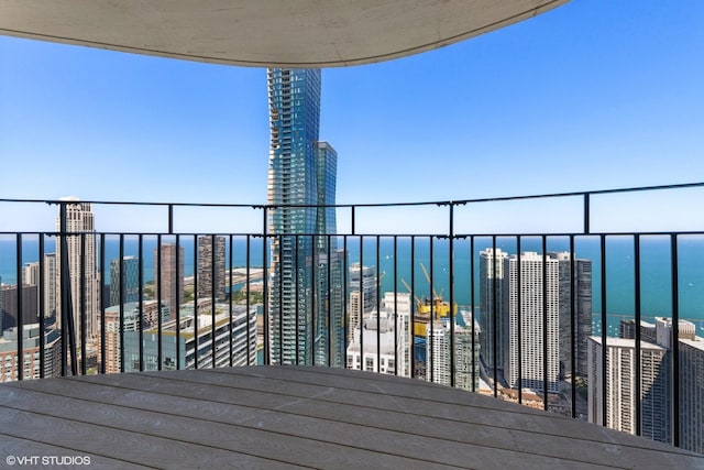 225 N Columbus Dr Unit 6006, Chicago, IL 60601 - deck with a water view