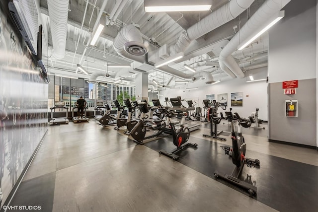 225 N Columbus Dr Unit 6006, Chicago, IL 60601 - view of exercise room